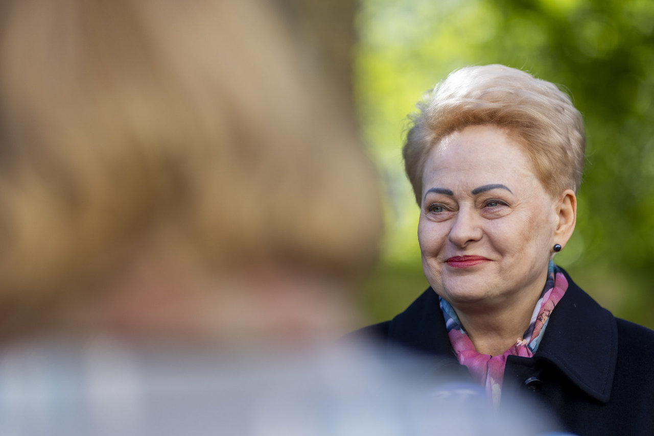 D. Grybauskaitė balsavo antrajame prezidento rinkimų ture, iš anksto neskelbė