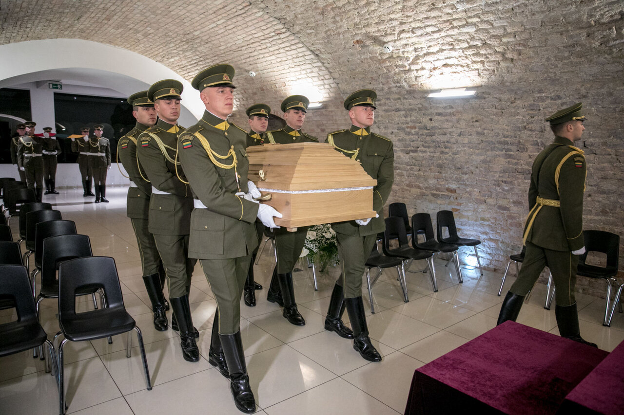 Rokiškio rajone –15 sovietų nužudytų partizanų ir jų artimųjų palaikų laidotuvės