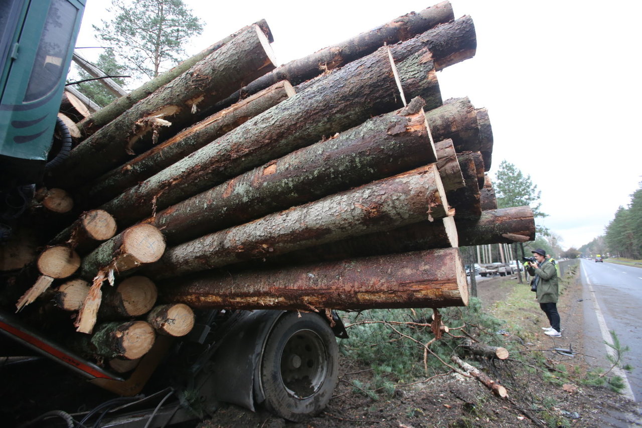 Rokiškio rajone miškovežis mirtinai prispaudė žmogų