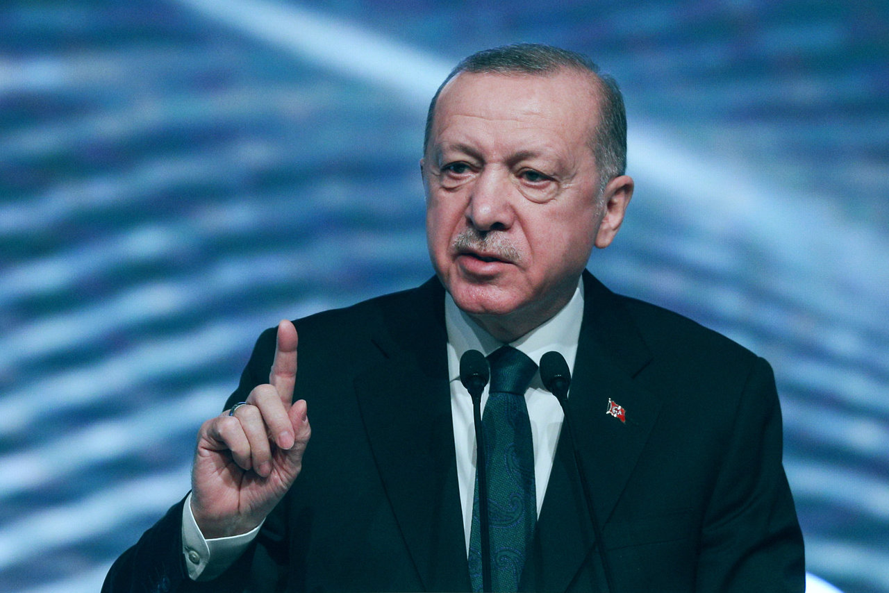 Turkijos prezidentas kategoriškas: sako „ne“ Švedijos ir Suomijos siekiui įstoti į NATO