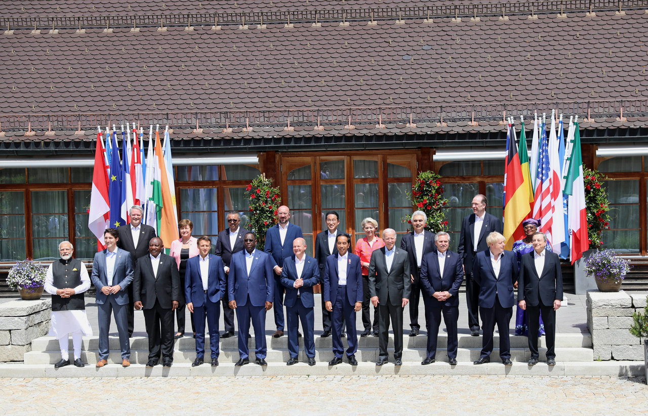 G-7 pasmerkė Rusijos neteisėtą karą Ukrainoje