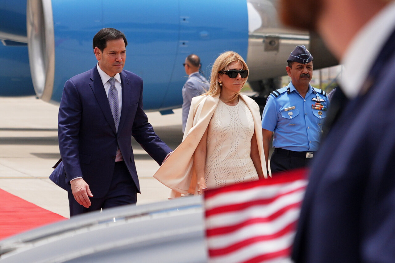 Marco Rubio lankosi Indijoje, siekia atnaujintų ry&scaron;ių