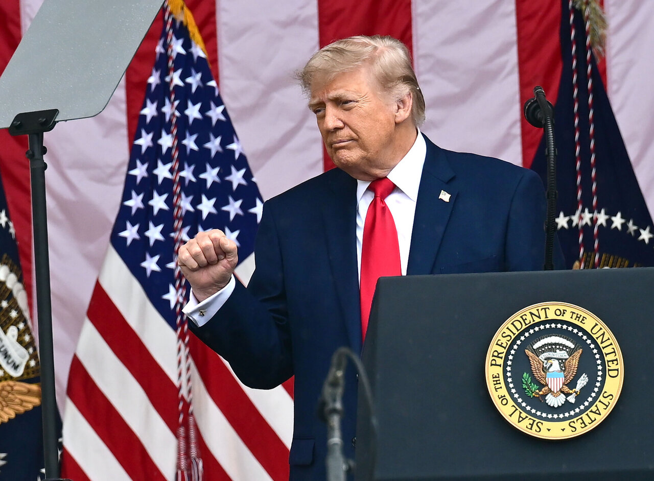 Dėl prastų orų Donaldas Trumpas atšaukė retą susitikimą Kemp Deivido rezidencijoje