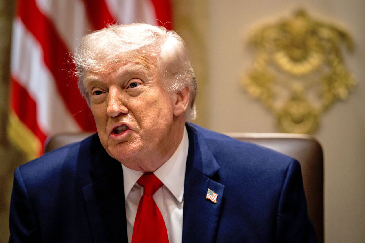 Donaldas Trumpas sako &scaron;iuo metu priimantis galutinį sprendimą dėl susitarimo su Iranu