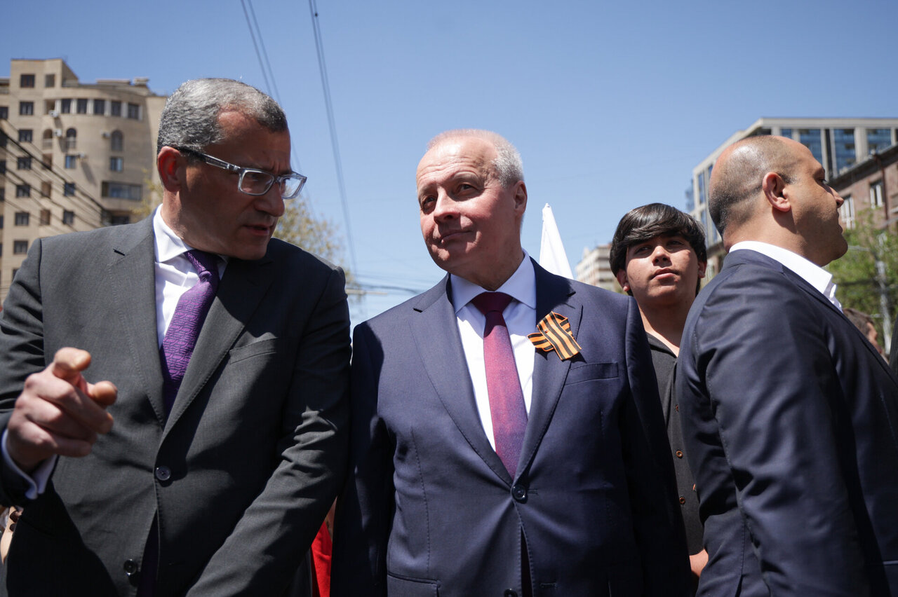 Dėl Jerevano ry&scaron;ių su ES Rusija konsultacijoms i&scaron;kvietė savo ambasadorių Armėnijoje