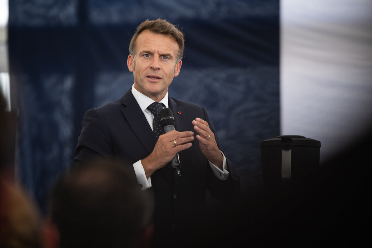 Emmanuelis Macronas: niekas nepateisina eskalacijos Pietų Libane