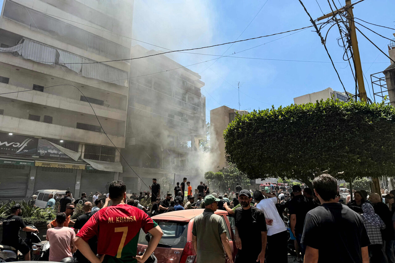 Izraelis surengė smūgius „Hezbollah“ taikiniams pietiniuose Beiruto priemiesčiuose