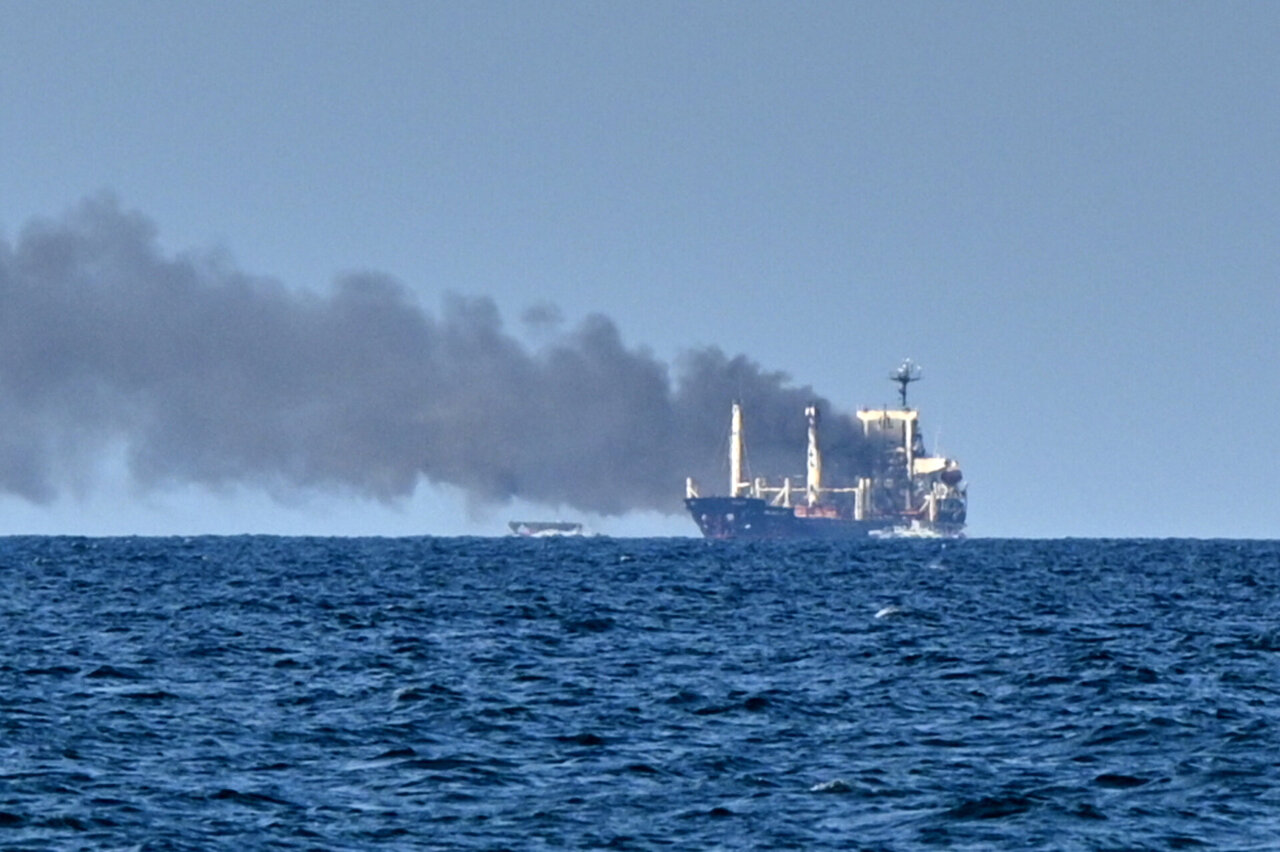 Ukraina kaltina Rusiją dėl mirtino smūgio Turkijos krovininiam laivui