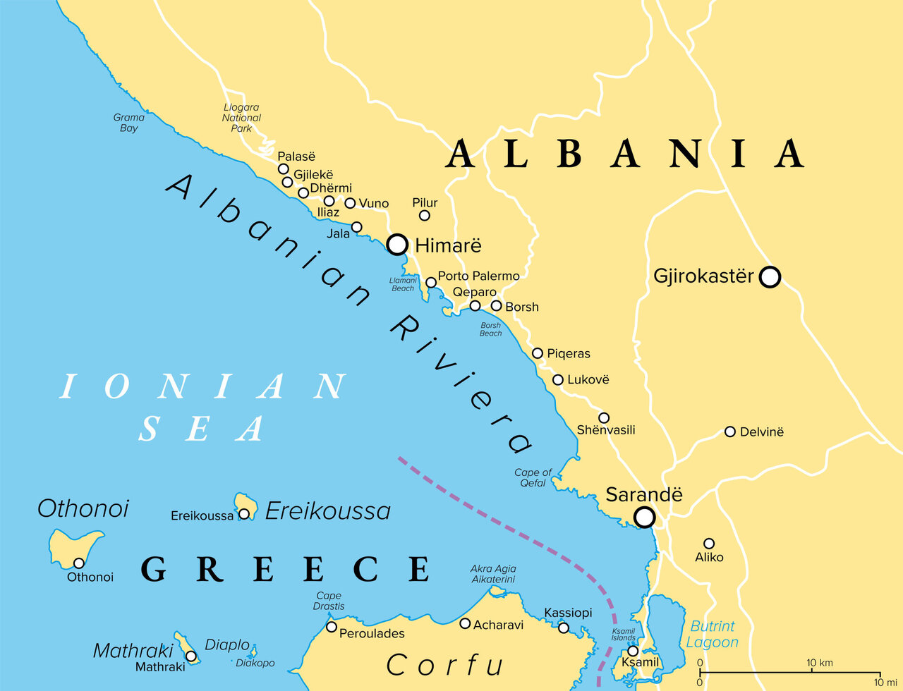 Per Balkanų audras Albanijoje žuvo vienas žmogus