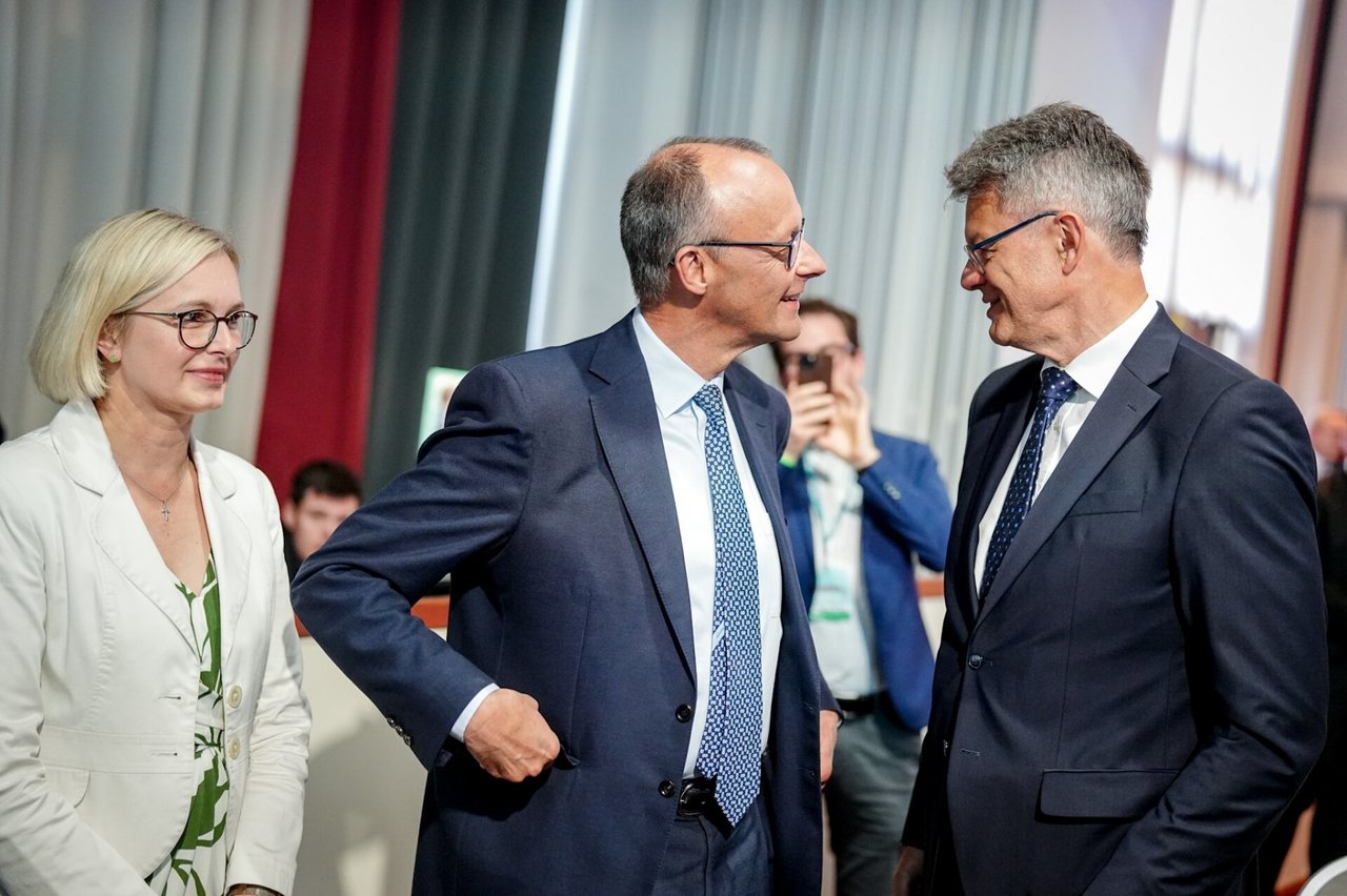Pristatytas naujasis Vokietijos ministrų kabinetas, kuriam vadovaus F.Merzas
