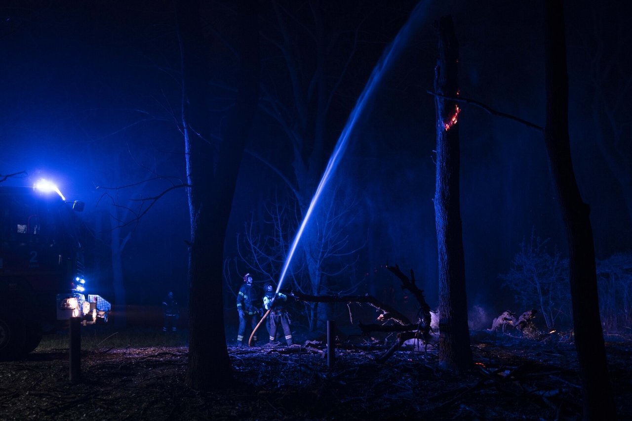 Per rusų dronų ataką Charkive sužeisti 45 žmonės