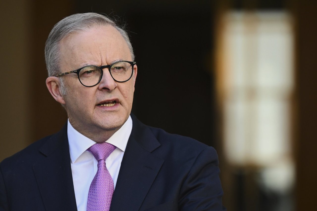 Rinkimus laimėjęs Australijos premjeras A. Albanese'is kalbėjosi su D. Trumpu 