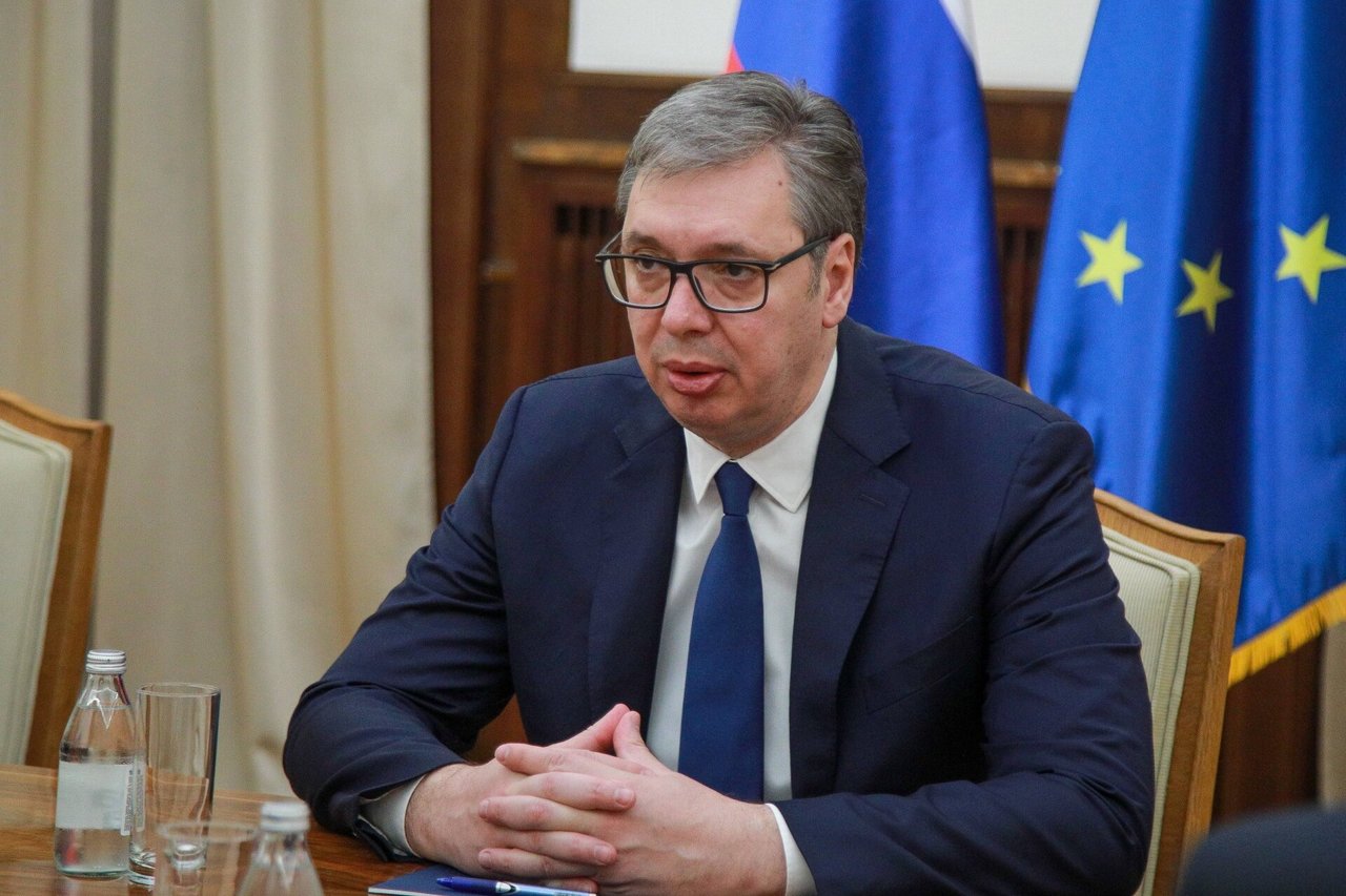 Serbijos lyderis vizitu į Maskvą rizikuoja užsitraukti Briuselio pyktį