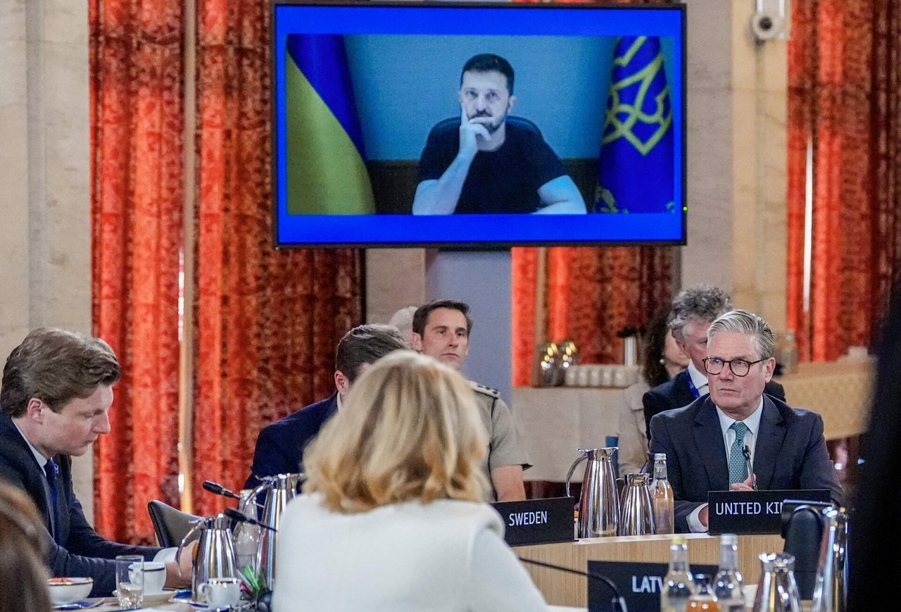 Zelenskis: šeštadienį Ukrainoje rengiamas „norinčiųjų koalicijos“ susitikimas