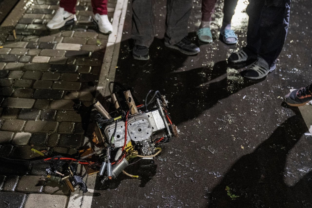 Ukraina: sunaikintas 31 naktį rusų paleistas dronas „Shahed“