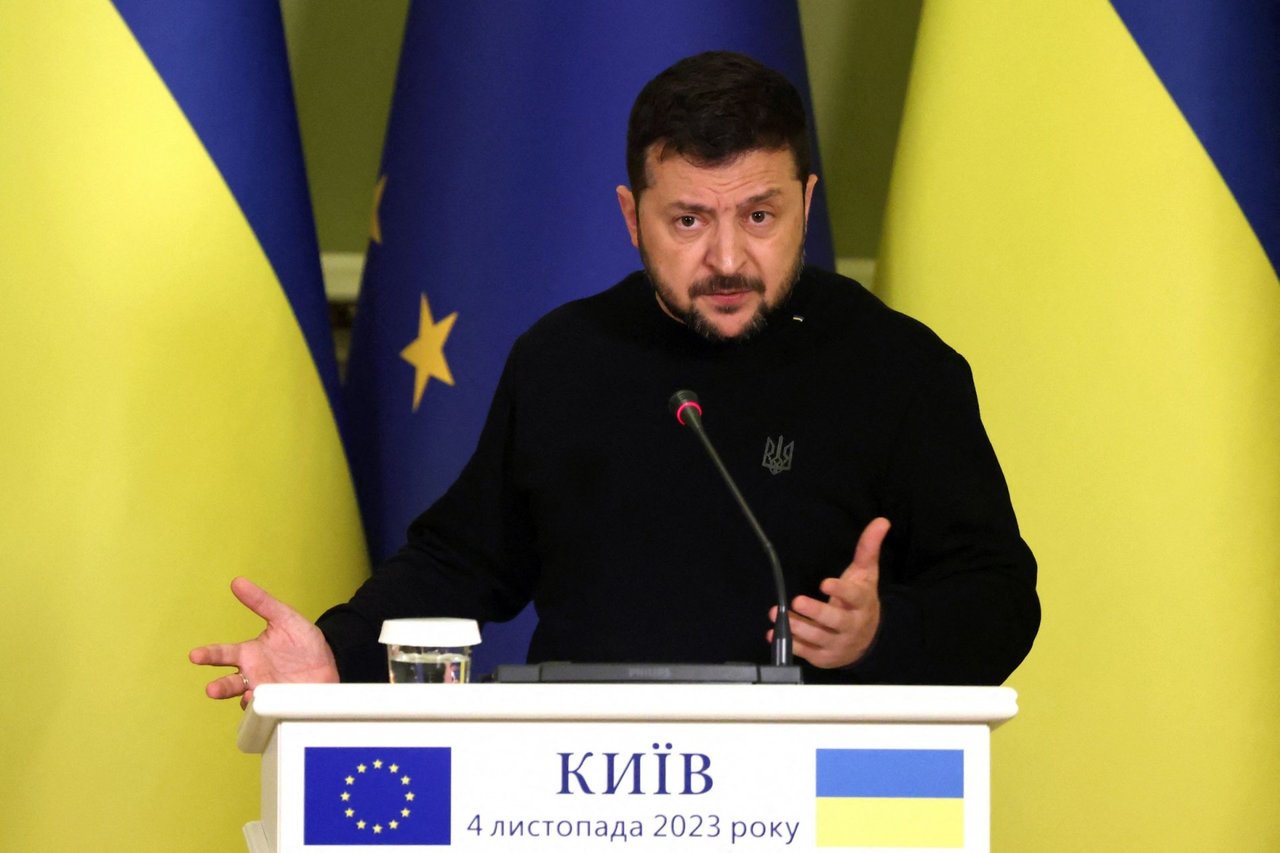 V. Zelenskis: J. Bideno ir Xi Jinpingo susitikimas naudingas Ukrainai