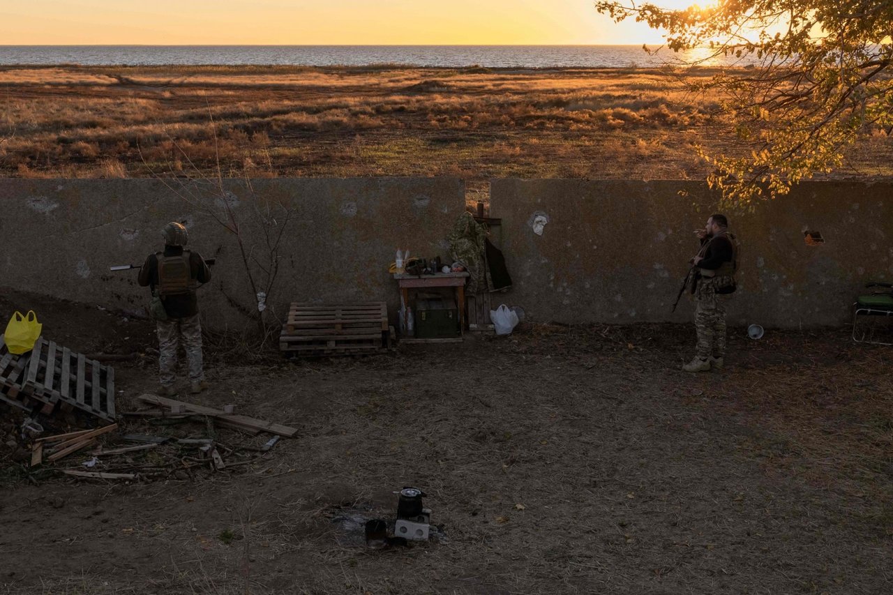 Ukrainos pajėgos surengė kelias puolimo operacijas rytiniame Dnipro upės krante