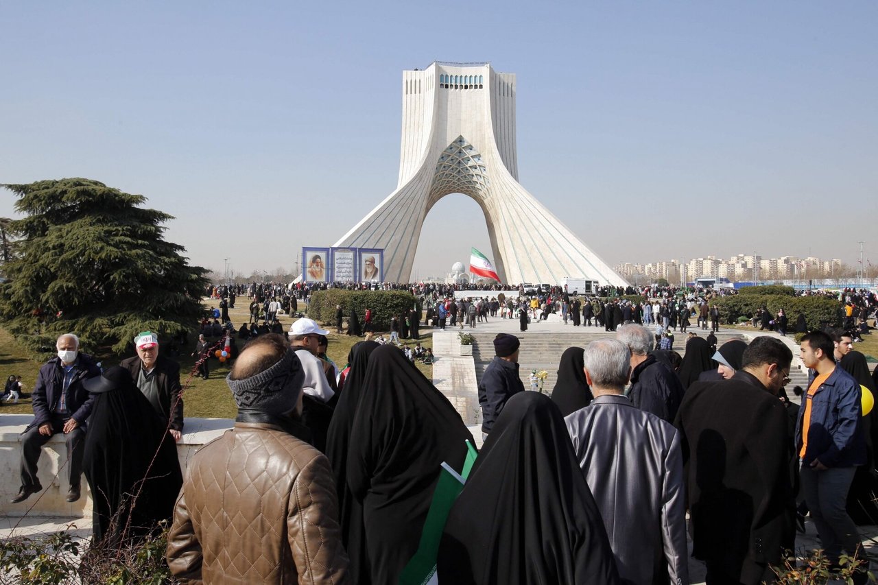 Iranas per Islamo revoliucijos metines reikalauja pašalinti Izraelį iš JT