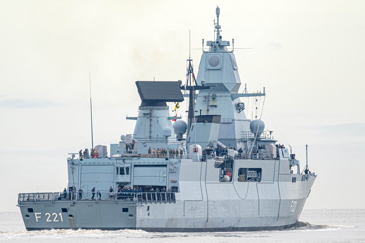 Vokietija išsiųs naują fregatą laivams Raudonojoje jūroje saugoti