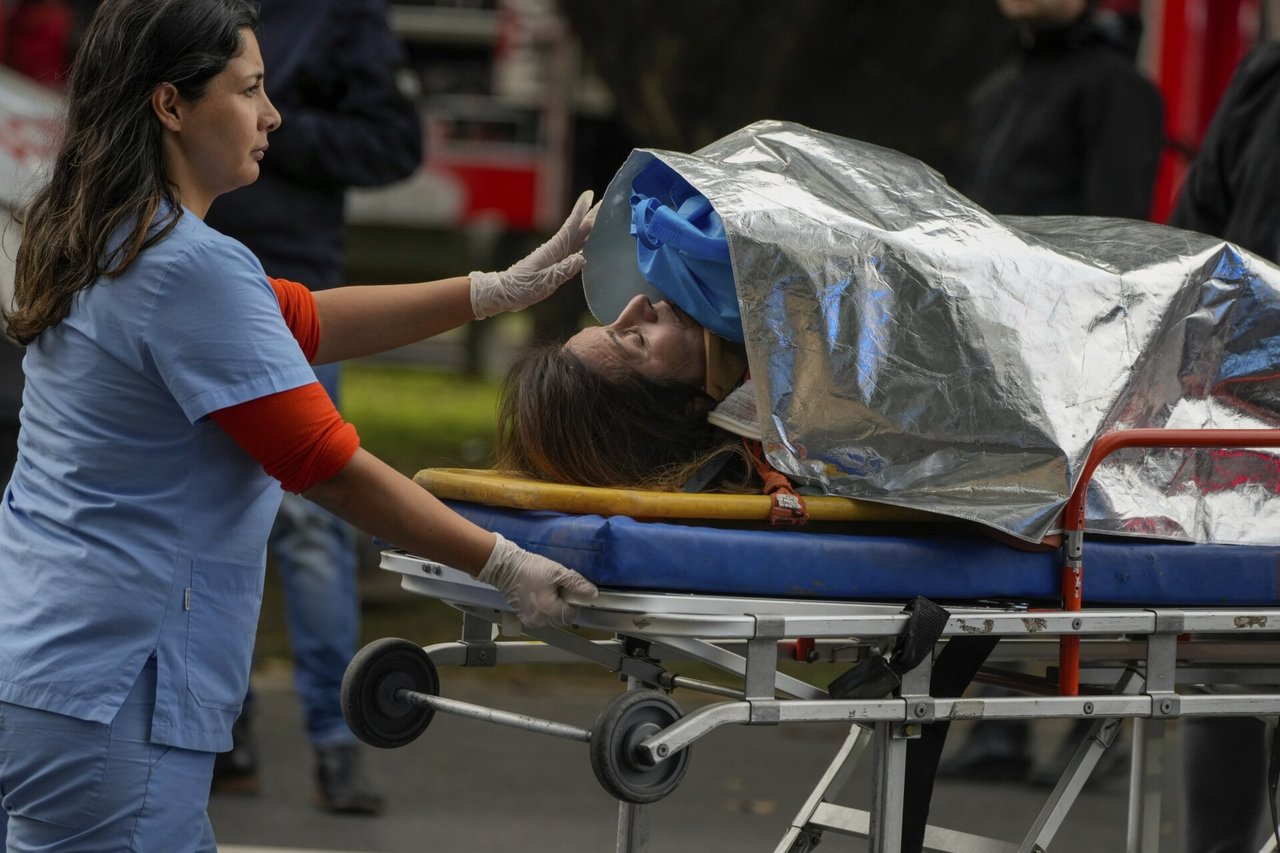 Argentinoje per traukinių susidūrimą sužeista mažiausiai 30 žmonių