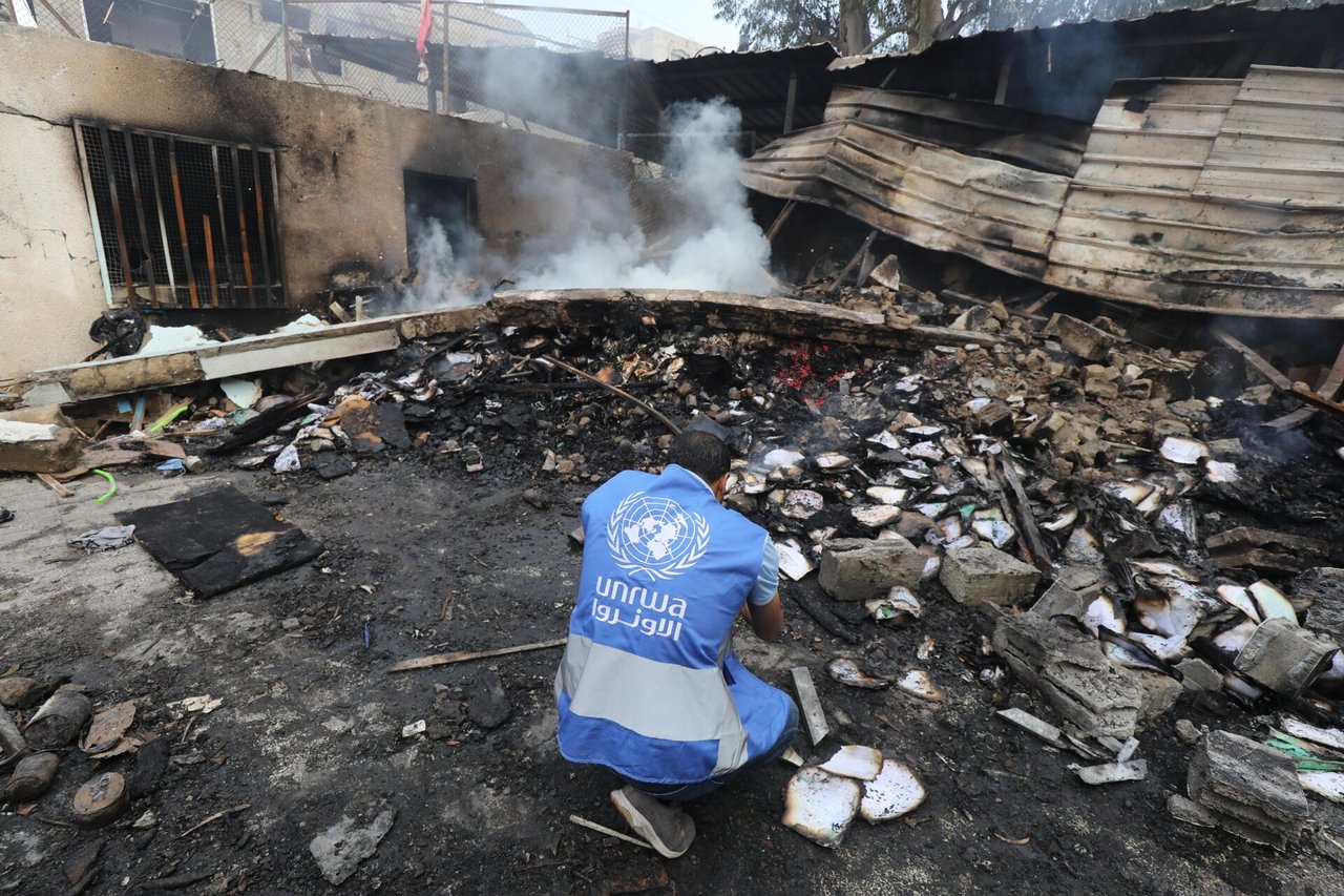 UNRWA: nuo intensyvesnių Izraelio atakų Rafache pradžios pabėgo kone 450 tūkst. žmonių