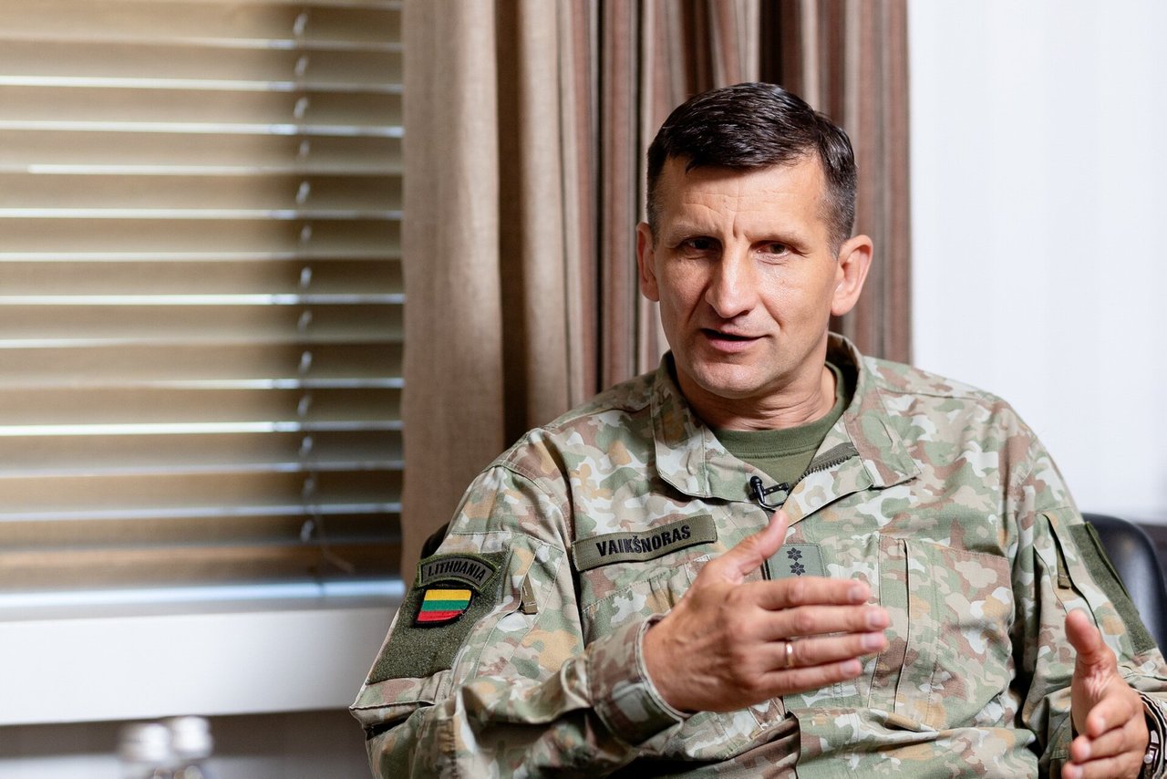 Naujasis kariuomenė vadas R.Vaikšnoras: visuotinė prievolė – stipri žinia sąjungininkams