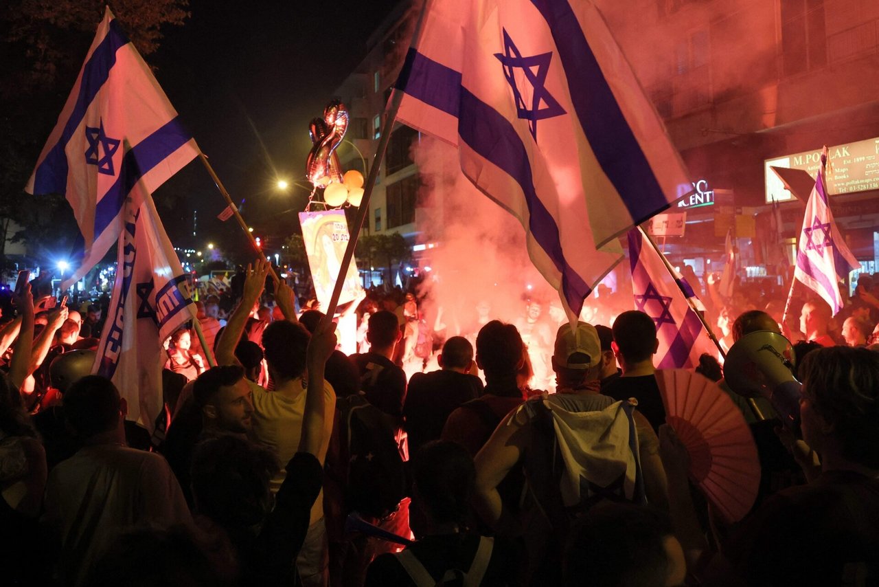 Izraelyje virš 100 tūkst. žmonių protestavo prieš vyriausybę