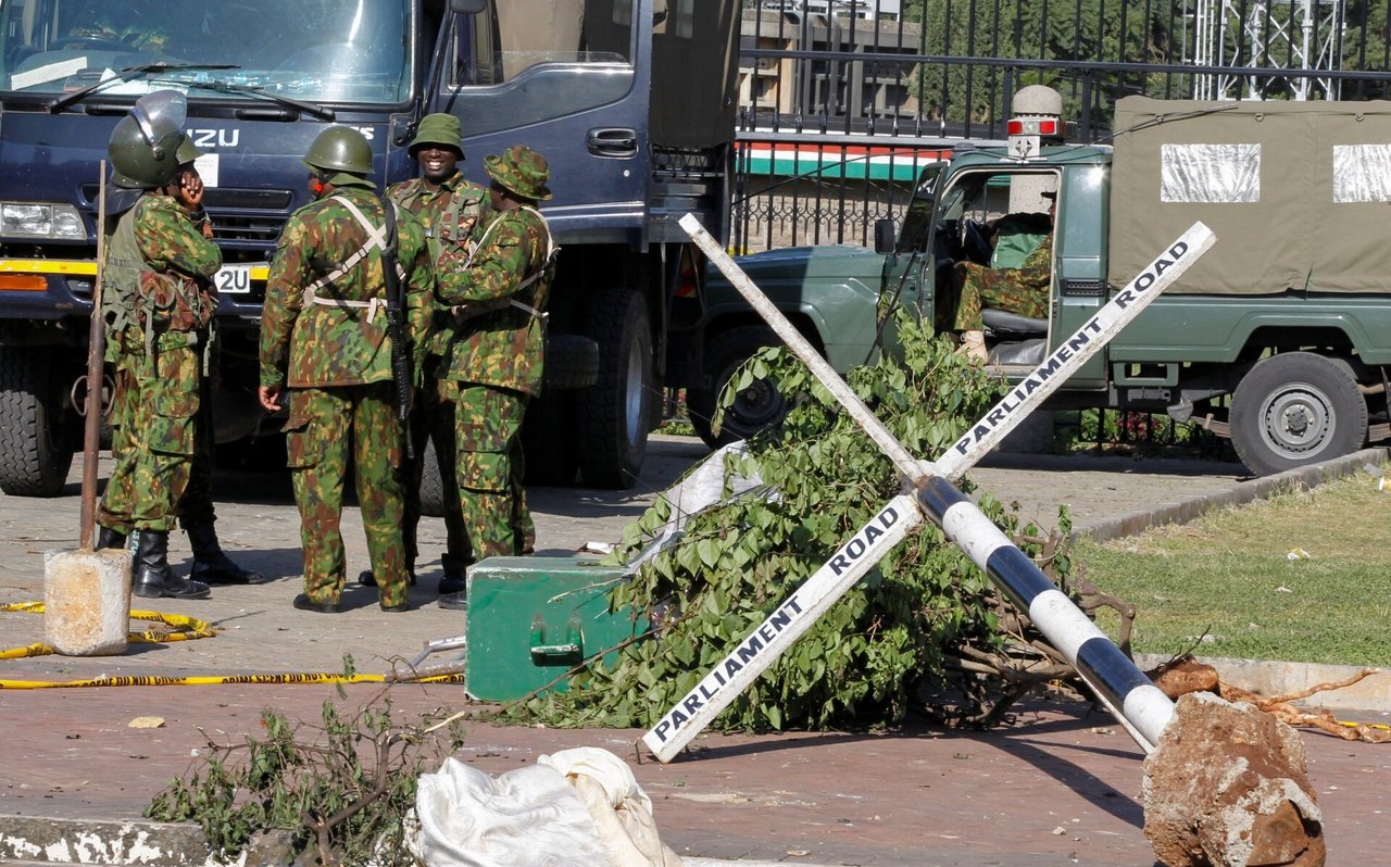 Valstybės finansuojama organizacija: per protestus Kenijoje žuvo 22 žmonės