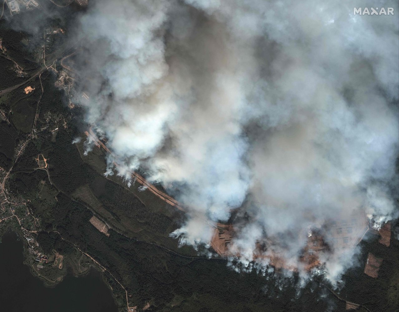 Rusija teigia numušusi daugiau kaip 100 Ukrainos dronų