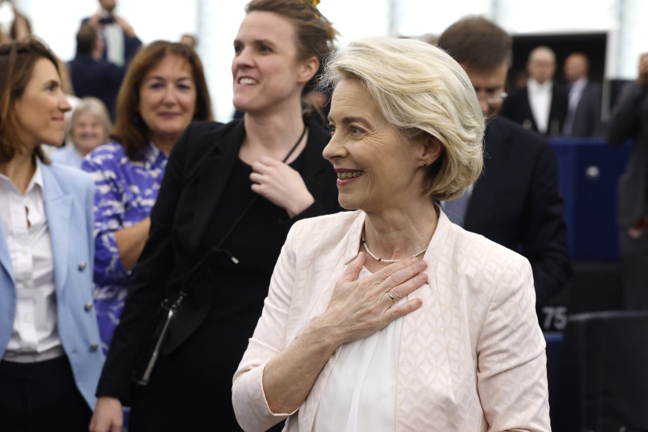 Šalies vadovai sveikina perrinktą Europos Komisijos vadovę U.von der Leyen