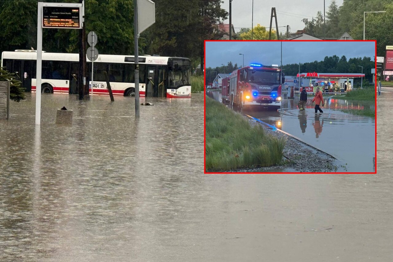 Audros ir liūtys sėjo chaosą Lenkijoje