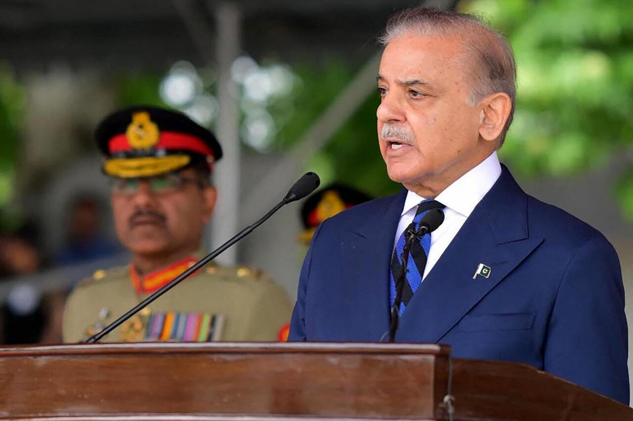 Pakistano premjeras Shehbazas Sharifas lankysis Kinijoje