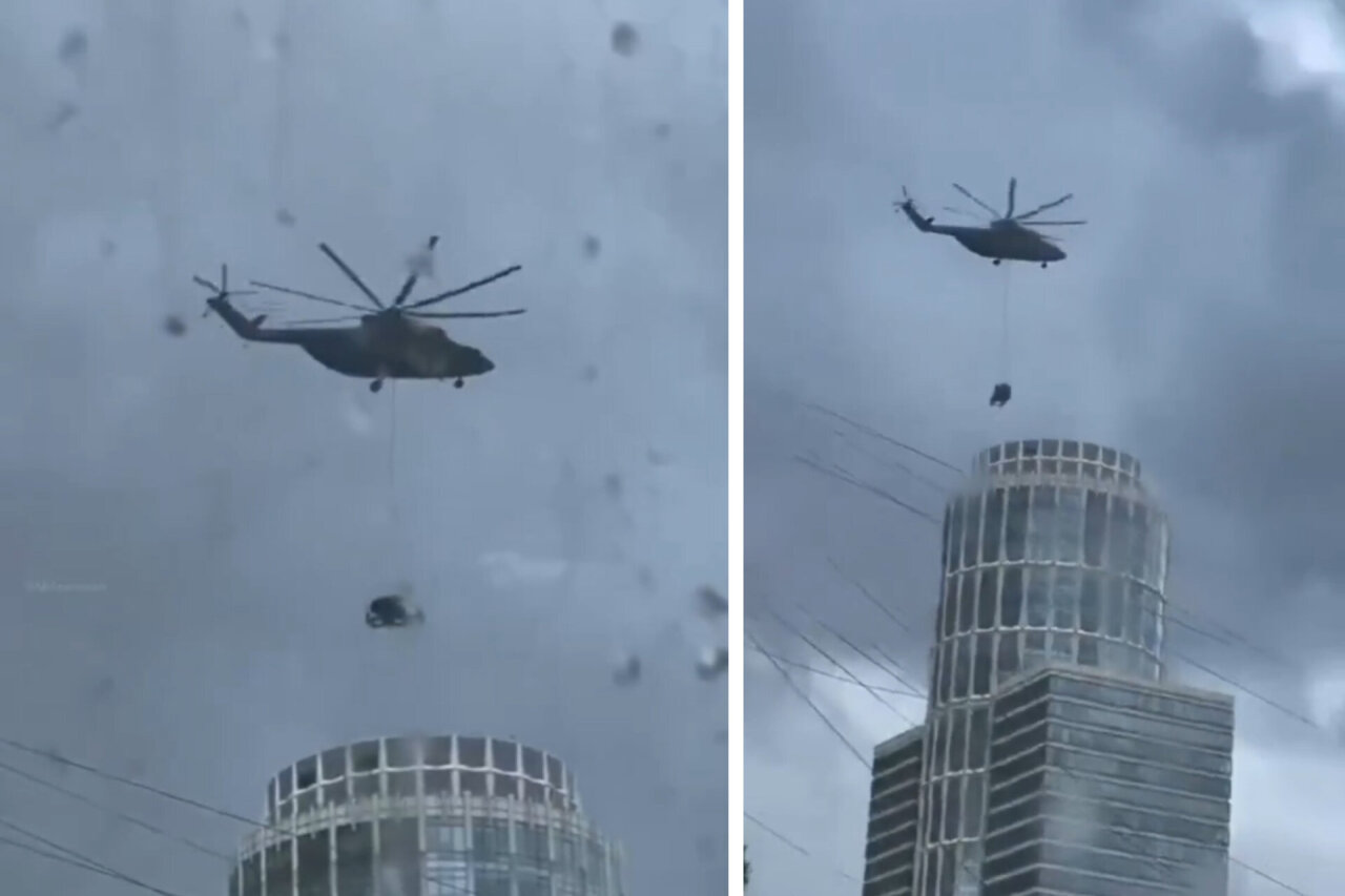Maskva kaip ant adatų: užfiksuota, kuo ginkluojasi nuo Ukrainos dronų