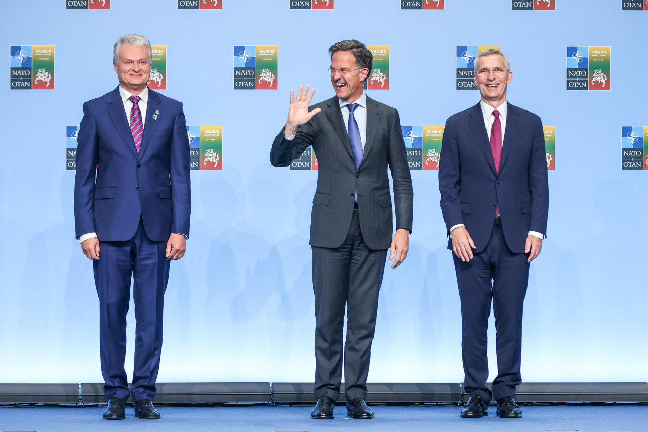 M.Rutte paskirtas naujuoju NATO vadovu