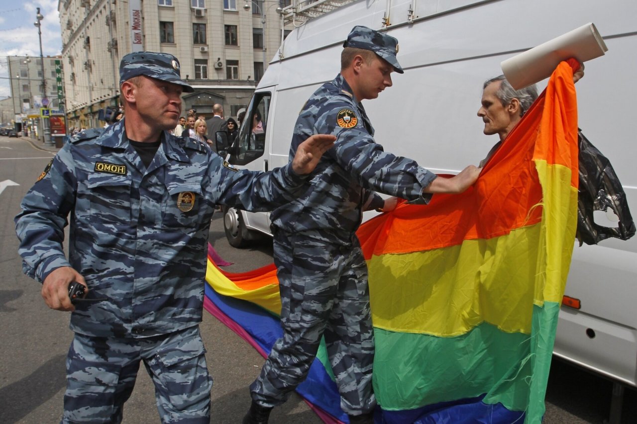 Rusijoje suimtas LGBTIQ baro savininkas