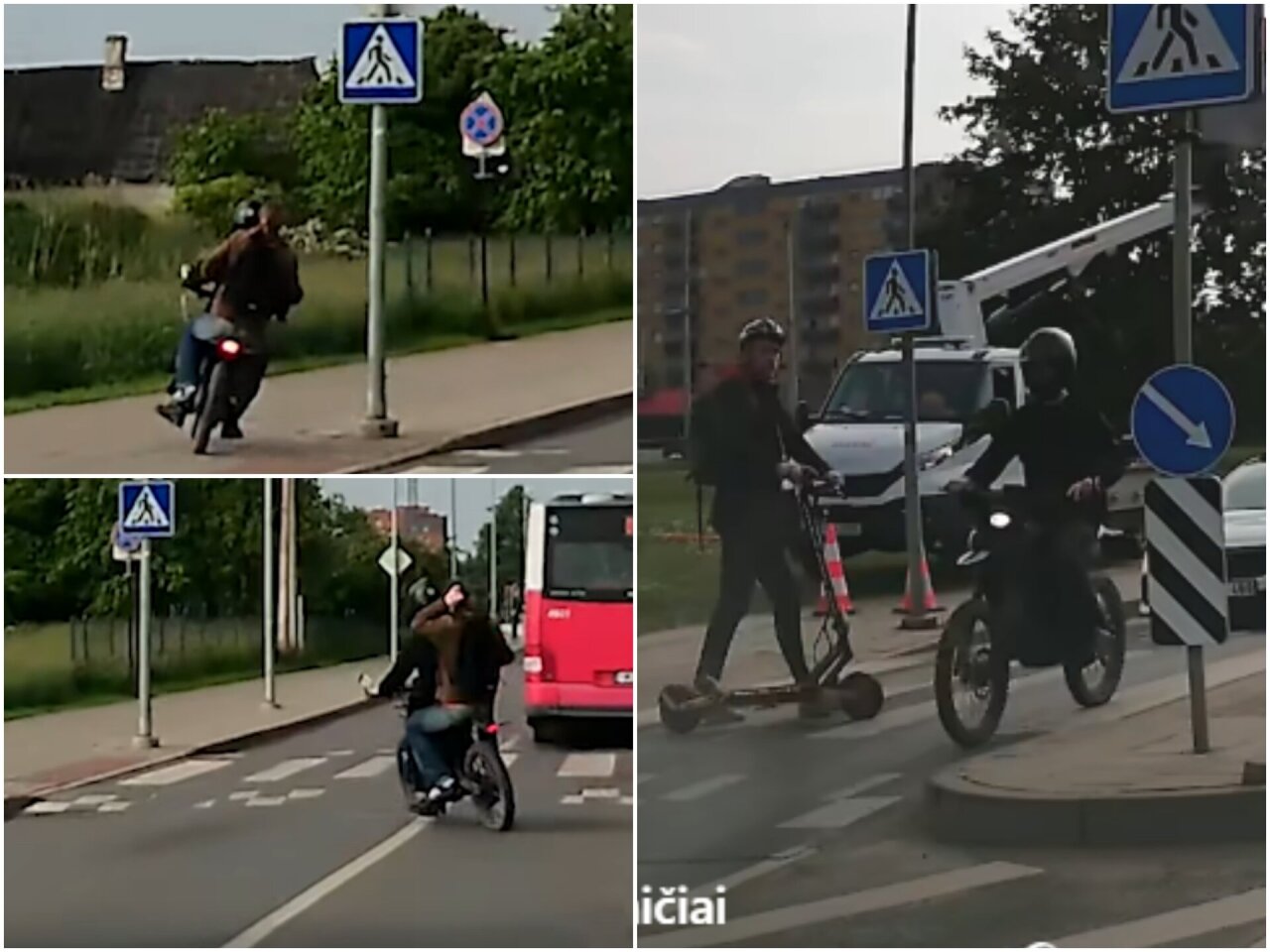 „Policija labai stipriai nebaudžia“: pašėlę paspirtukininkai – arba neatpažįstami, arba nepavejami