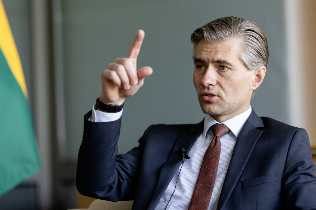 Rusijai minint Pergalės dieną, Kęstutis Budrys su ES kolegomis lankosi Lvive