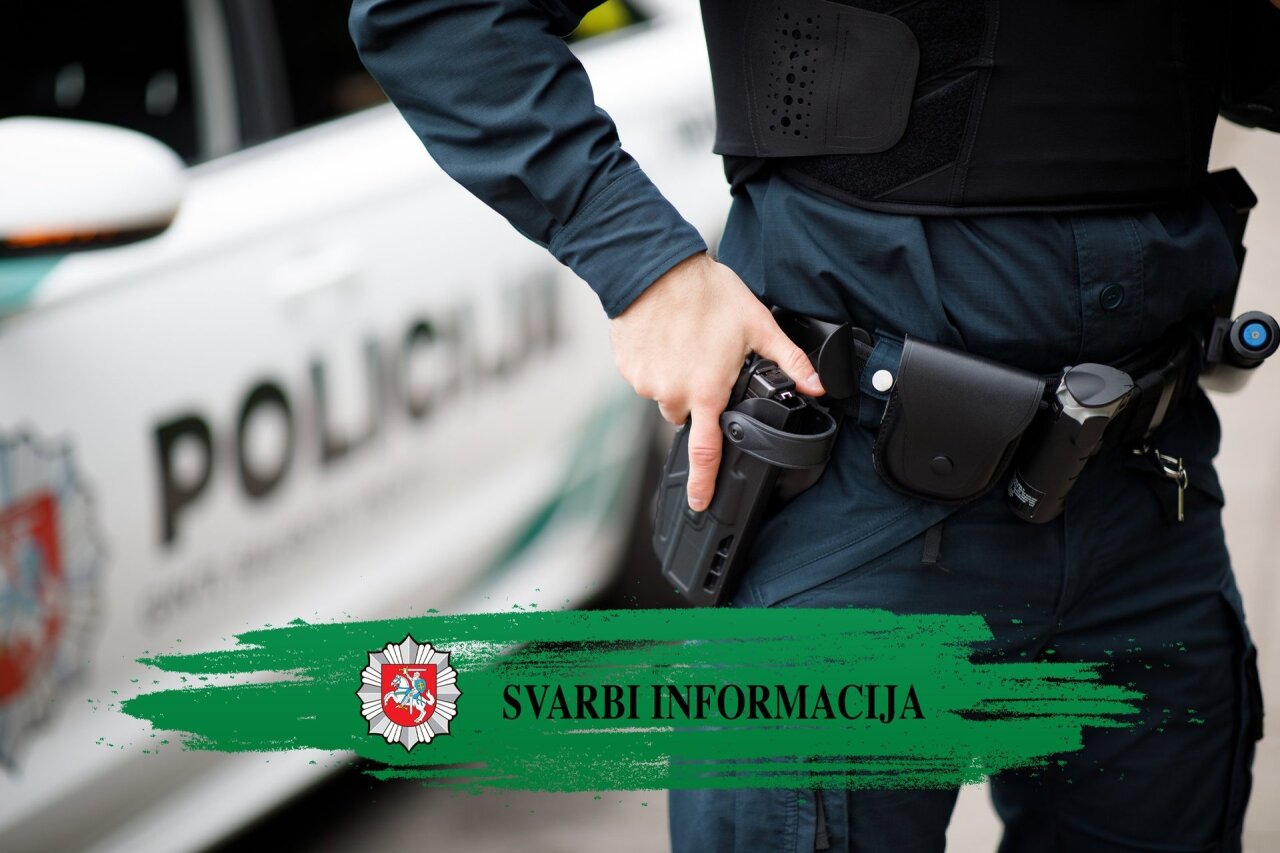 „Kaune vaikšto vyras, rankoje laiko ginklą“: toks skambutis 112 sukėlė ir ginkluotas tarnybas