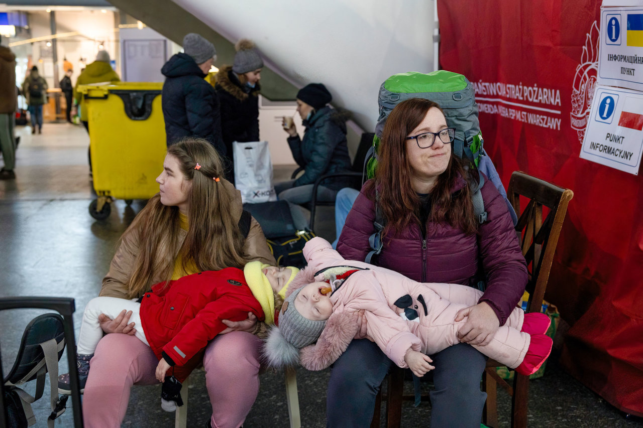 Ukrainiečių pabėgėlių gelbėtojai iš Lietuvos: „Tiesiog sėdi ir važiuoji“
