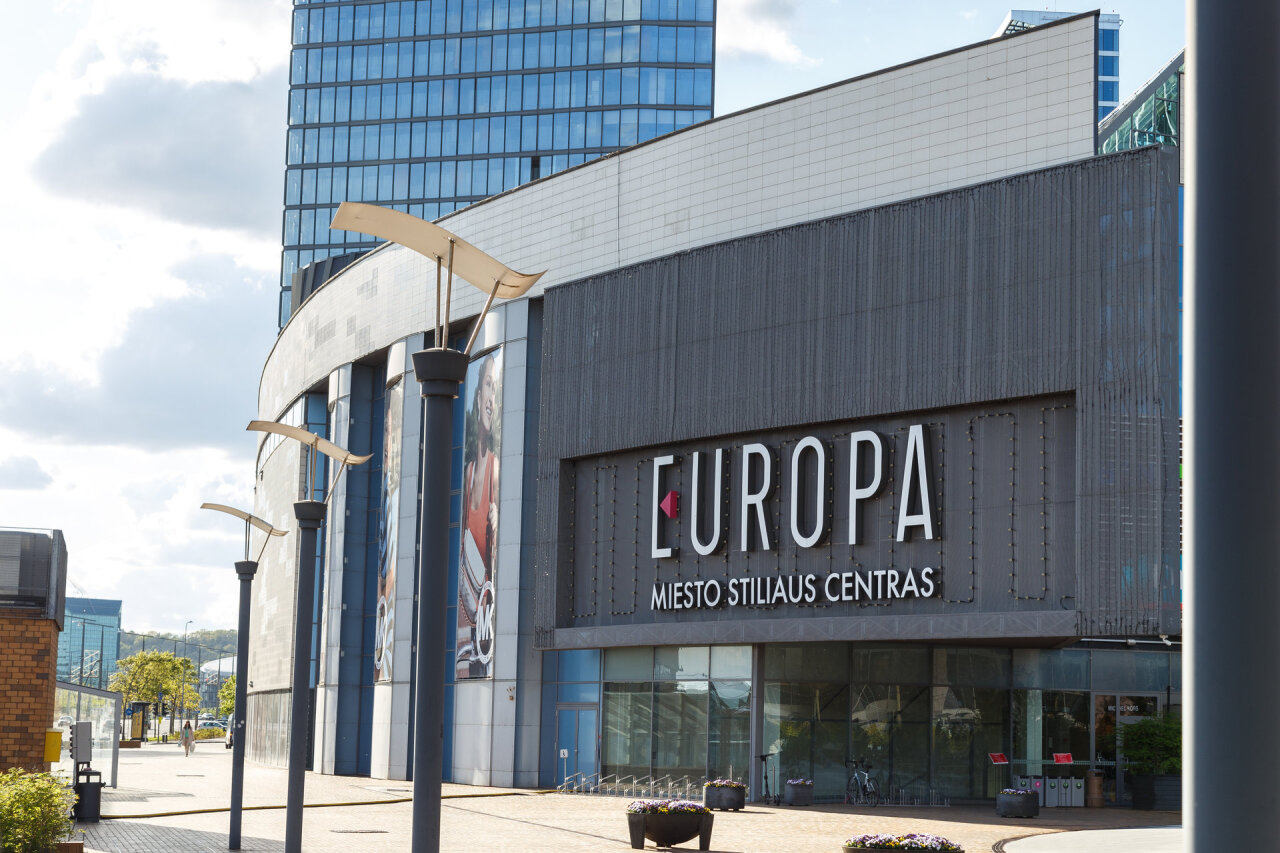 Suveikus signalizacijai evakuoti žmonės i&scaron; Vilniaus prekybos centro &bdquo;Europa&ldquo;