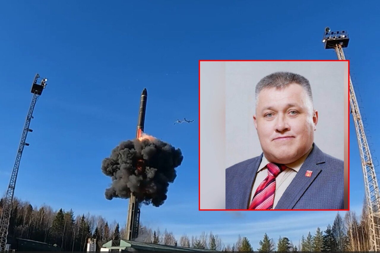 Neatlaikė Rusijos politiko tirados: po siūlymo smogti Ukrainai atomine bomba – išjungtas mikrofonas