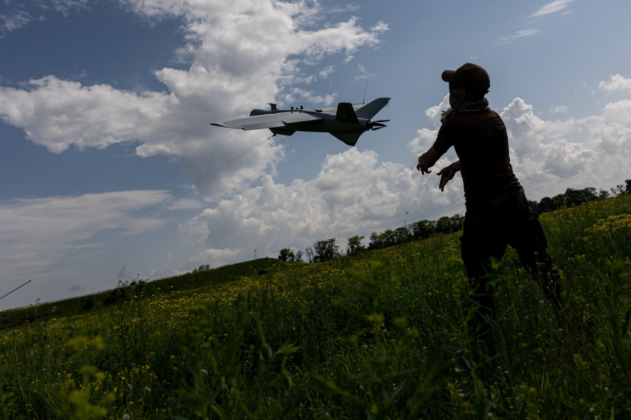 Latvijos gynybos ministras: latvių vadovaujama dronų Ukrainai koalicija įgauna pagreitį