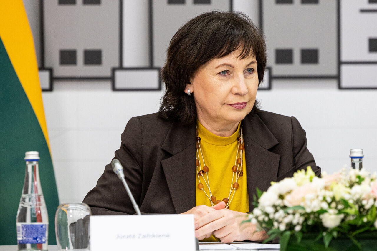 Jūratė Zailskienė sako tęsianti darbus, ateities planų nekomentuoja