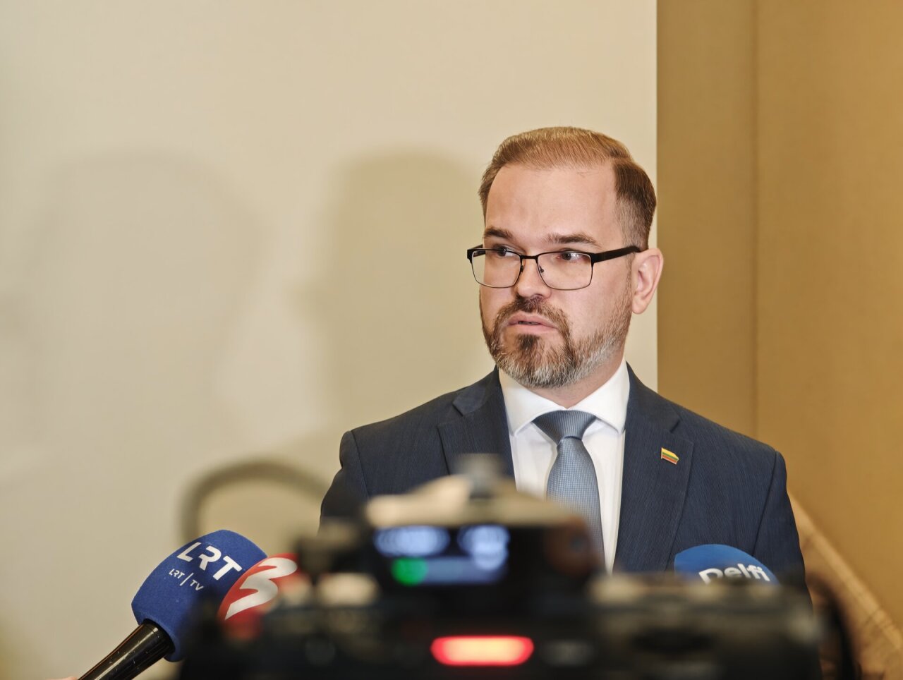 NATO naikintuvams Estijoje numu&scaron;us droną, ministras tvirtina, kad tas pats vyktų ir Lietuvoje