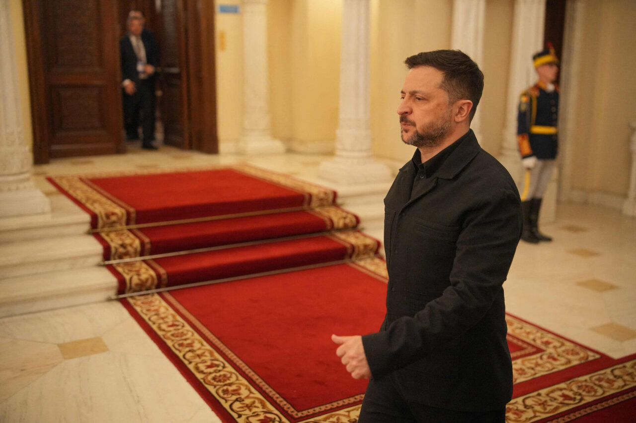 Zelenskis: Ukraina sunaikino Rusijos FSB &scaron;tabą okupuotoje Chersono srityje