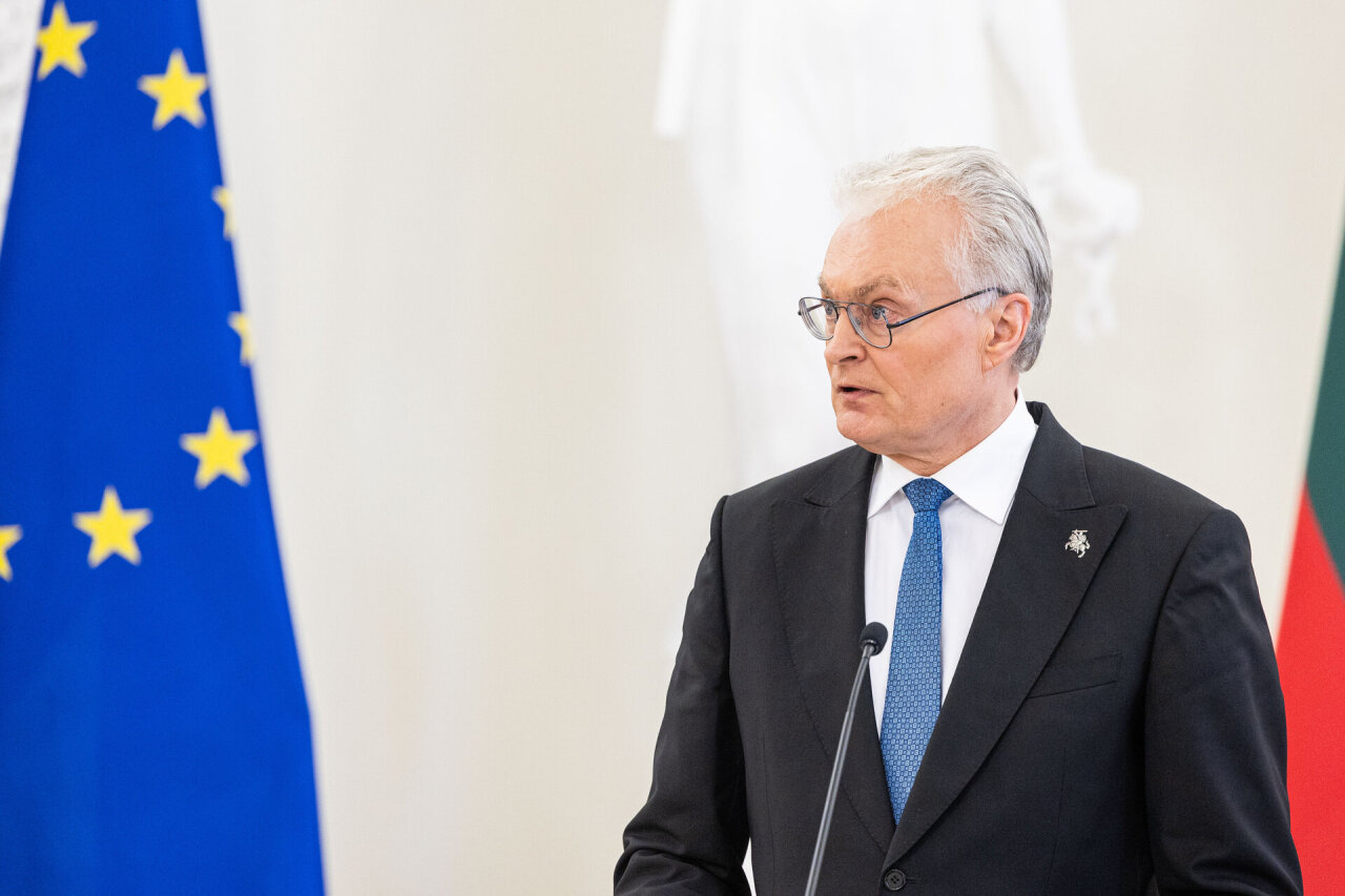 Su Vokietijos valdančiųjų atstovu susitikęs Gitanas Nausėda aptarė dvi&scaron;alius santykius, gynybą