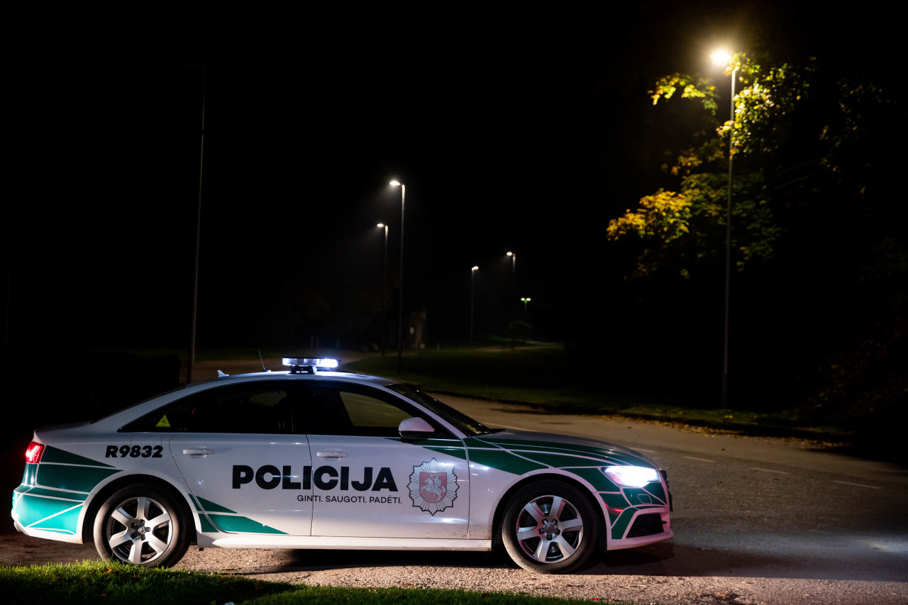 Panevėžyje jaunuolis priešinosi pareigūnams