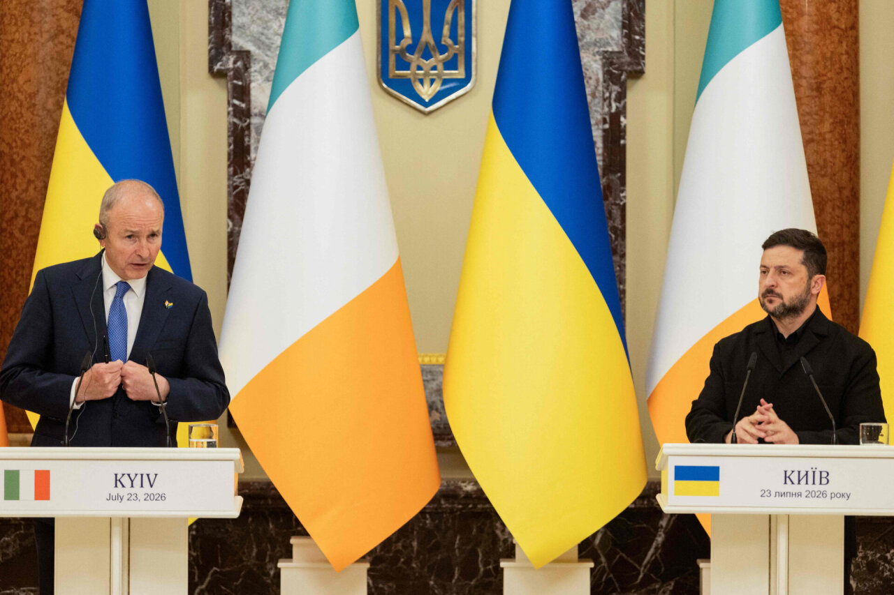 Zelenskis įvardijo, kada laukti Ukrainos, JAV ir Rusijos susitikimo