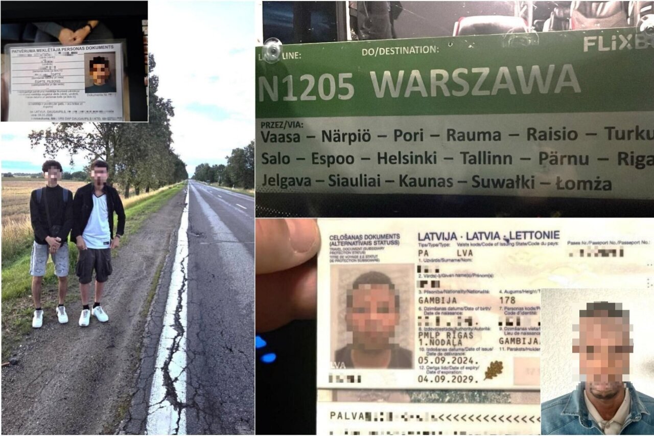 Migrantų kelionės į Vakarus: egiptiečiai judėjo pėsčiomis, tariamas Gambijos pilietis – autobusu