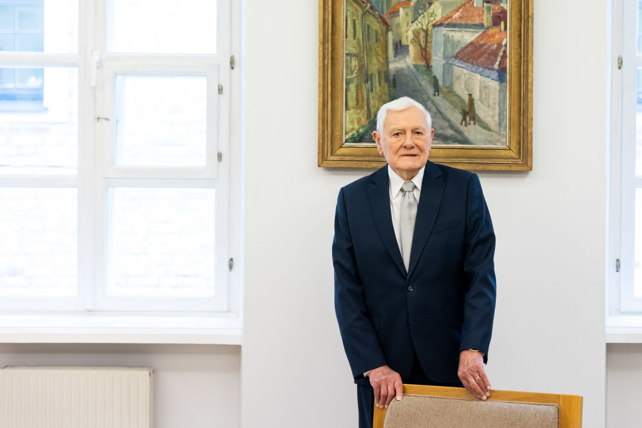 96-ąjį gimtadienį minintis V.Adamkus: norėčiau dar porą metų matyti Lietuvos progresą